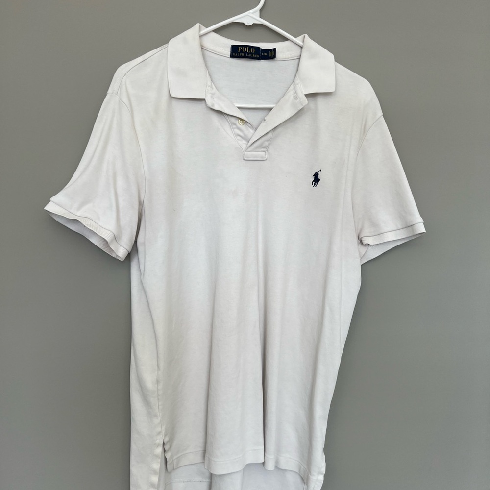 Polo by Ralph Lauren White Men's Shirt